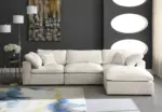 Cozy Duck Feather Filled 3 Seater Modular Universal Corner Feather Filled – Image 2