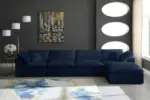 Cozy 4 Seater Modular Universal Corner Feather Filled – Image 4