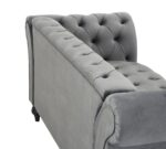 Marley 3+2 Velvet Curved Sofa Set – Image 19