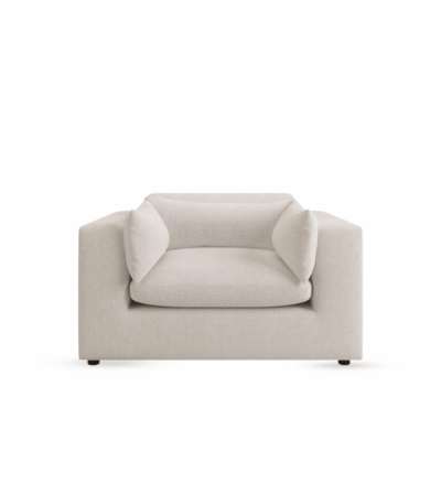 Cloud Boucle Love Seat Feather Filled Cushion