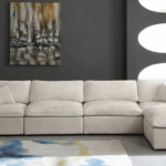 Cozy Large Modular U-Shaped Couch with Closed Ends Duck Feather Filled – Image 5