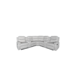 Montari Corner Fabric Manual Recliner with console and cupholders